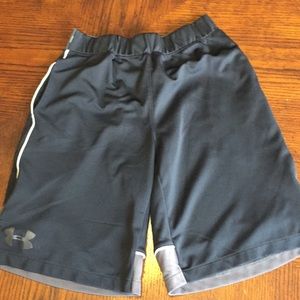 UA Boys athletic shorts